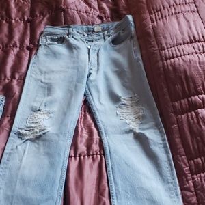 501 authentic  Levi's  Jean's 32 inches  34 length